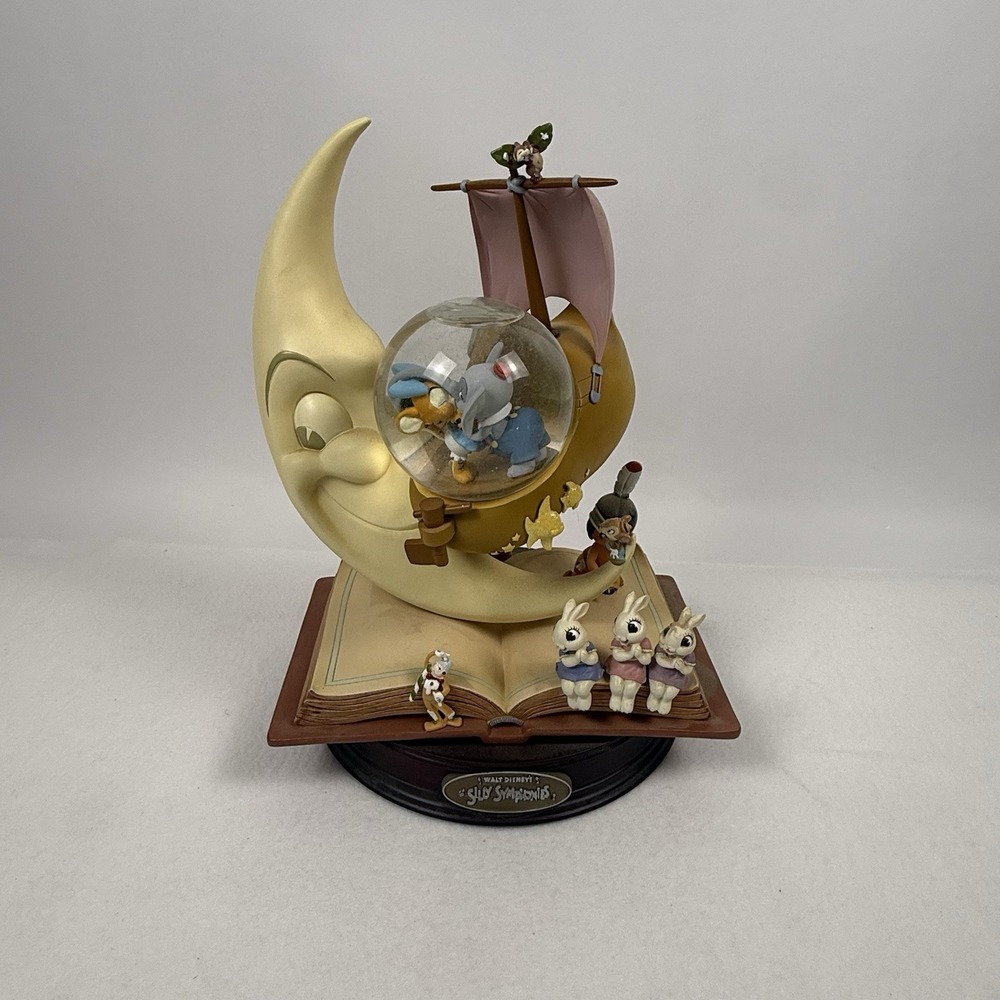 Disney Silly Symphonies 75th Anniversary Snow Globe 2004 Jody Daily Rare